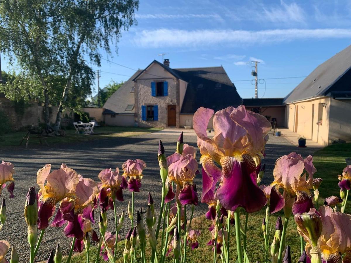 Les Logis Du Breuil Bed & Breakfast Marchéville Eksteriør bilde