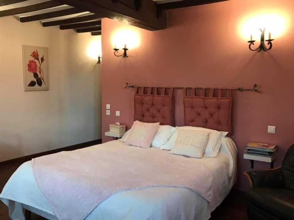 Les Logis Du Breuil Bed & Breakfast Marchéville Eksteriør bilde